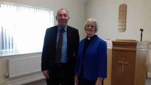 We welcomed Colin Mair into Membership on Sunday